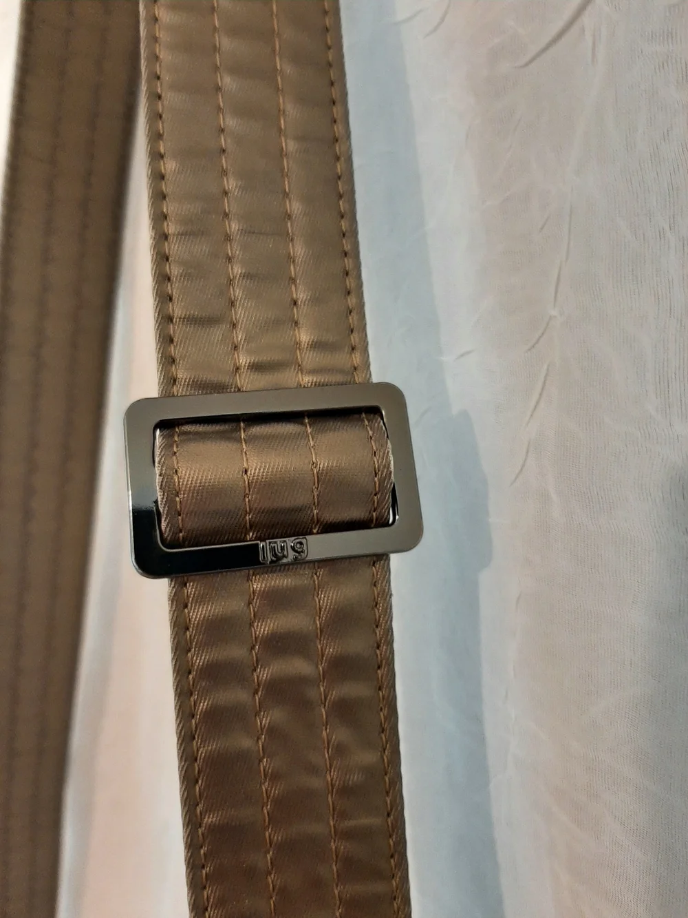 lug Dazzle Metallic Olive Green Shoulder Crossbody Zipper+ Pockets Purse Bag. - Picture 12 of 14